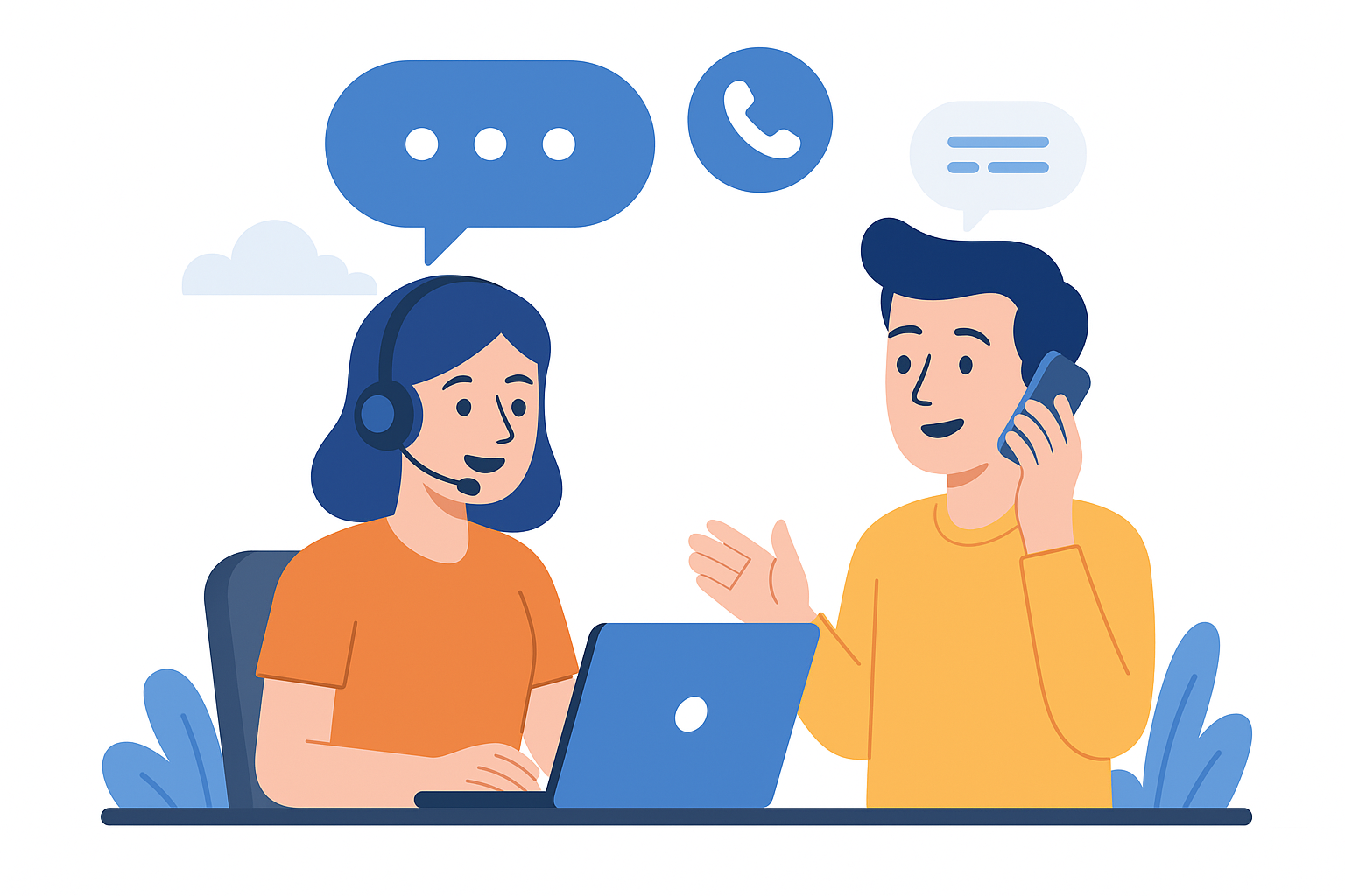 Tow partner with flatbed tow truck